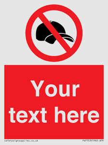 Custom prohibition no caps